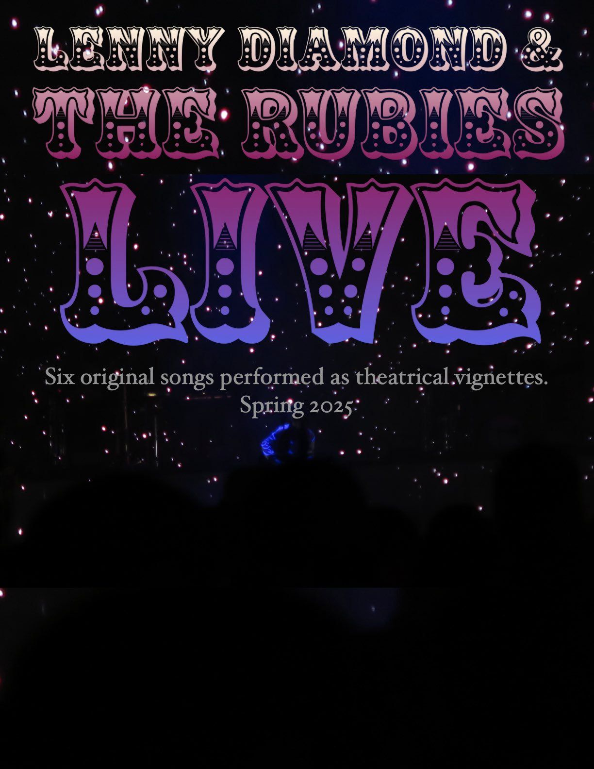 Lenny Diamond & The Rubies Live! show poster